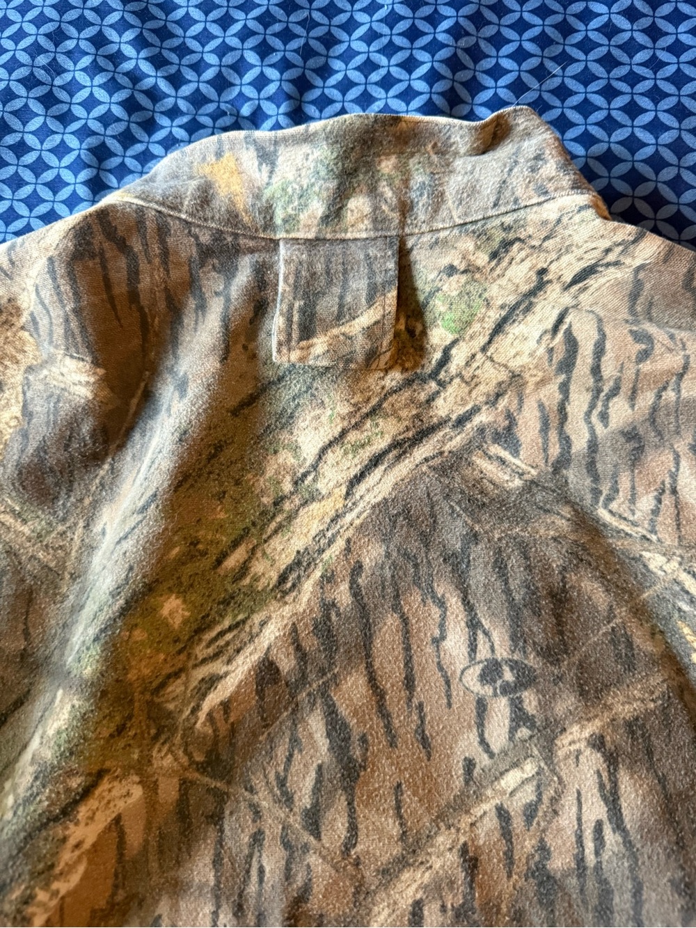 Mossy Oak 80’s-90’s Camo Zip-Front Field Jacket - Picture 7 of 8